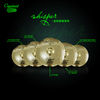 Gold Electroplating Whisper Cymbals