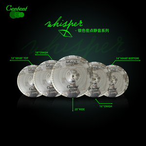 Silver Electroplating Whisper Cymbals