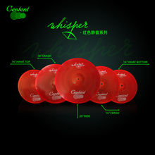 Red Whisper Cymbals